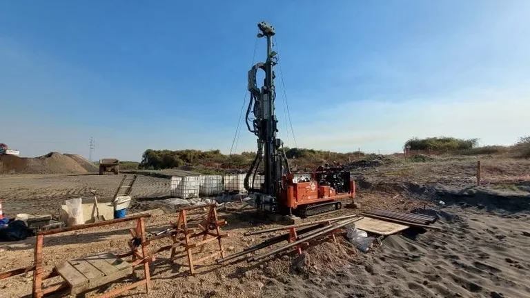 Schürfgrube (Sondierbohrung) in Bonn – Geotechnische Aufschlüsse für die Rheinschiene